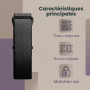 BoerHang Bracelet Compatible avec Google Fitbit Air, Bracelet de Montre en Nylon Tissé, [Uniforme], Bracelet de Montre Sport Rem