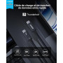 Anker Prime Câble Thunderbolt 4 USB C vers USB C | Charge 240W, Transfert de Données 40 Gbit/S, Compatible Écrans 8K/4K, MacBook