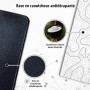 Mis.Moon Grand Tapis de Souris de Jeu, Cartes Topographiques avec Bords Cousus, Tapis de Souris de Jeu, éLéGant avec sous-Couche