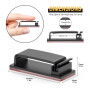 Chesbung Adhésifs Clips Câble Lot de 50 Clips de Câble Adhésifs 3M pour Câbles Ethernet et Système de Gestion de Câbles pour TV,