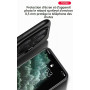 COMAKU Coque pour Xiaomi 15T Pro Ultra-Mince PU +TPU Silicone Texture Antidérapante et Antichoc Housse Coque -Rouge