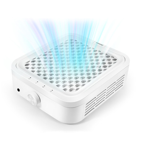 JODSONE Aspirateur Ongle à Haute Aspiration 12000 tr/min, pour Ongles en Acrylique, 120W Haute Puissance Collecteur de Poussière