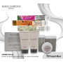 PRESENT-MORE - Kit Accueil 30 Invités Scent Company Milano | Parfum Ambre Royal - Shampooing, Gel Douche, Savon, Bonnet de Douch