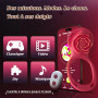 Vibromasseurs Feminin Clitoridien Oeuf Vibrant Femme à Distance Sextoy | 10 Modes Vibro Avec Telecommande App Sex Toys Couple Go
