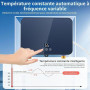 Chauffe Eau Instantané Electrique, 6000W 220V Mini Chauffe eau Électrique Instantané, Chauffe eau Sous Évier Système Eau Chaude
