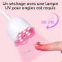Makartt Rhinestone Glue Gel 30g 3D Nail Art, Adhésif Super Fort pour Strass | Colle Adhésive Super Forte Strass Bijoux Décoratio