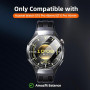 Kokio 8 Pièces Protection Écran pour Huawei Watch GT6 Pro 46mm/GT 6 Pro 46mm Verre Trempé,Dureté 9H Sans Bulles Haute HD Anti-Ra