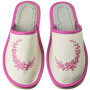 APREGGIO Chaussons Femme Cuir – Pantoufles Fait Main Confort – 36–41