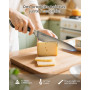Denkich Couteau Cuisine, 6 Pièces Professionnels Couteaux et Ustensiles de Cuisine en Acier Inoxydable, couteaux de cuisine Port