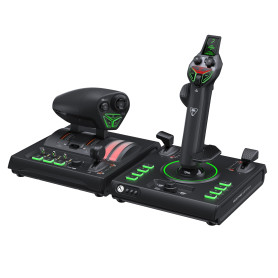 Turtle Beach VelocityOne H.O.T.A.S. pour XBOX Series X, S et PC | Avec 15 axes à effet Hall, 73 entrées programmables, affichage
