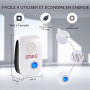 Répulsif Ultrason Anti-Rongeurs Insectes, 6 pcs Ultrason Anti Moustique Ultrason Souris et Rats, Intérieur Répulsif Électronique