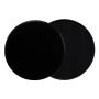 OMCGG Lot de 2 Disques de Glisse Fitness Double Face, Sliders de Musculation Polyvalents pour Entraînement Complet du Corps Acce