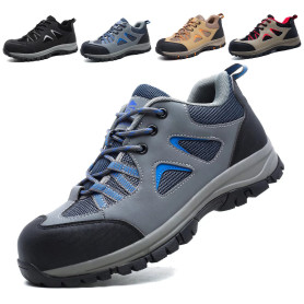 ISOOUS Chaussure de Securité Homme Femmes Chaussures de Travail Légère | Baskets de Sécurité Embout Acier Protection Antidérapan