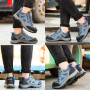 ISOOUS Chaussure de Securité Homme Femmes Chaussures de Travail Légère | Baskets de Sécurité Embout Acier Protection Antidérapan