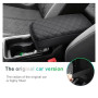 GAFAT Compatible avec Opel Mokka B Mokka-e 2021-2025 2026 Housses d'Accoudoir Central, Protection d'Accoudoir Central, Rembourra