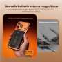 MOCOLL Batterie Externe 5000 mah magnétique PD 20W avec Support | batterie externe magnétique 5000mAh avec support intégré, batt