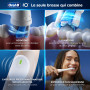 Oral-B Brosse à Dents Electrique iO 2 avec 1 Brossette de Rechange, Rose | 3 Modes de Brossage dont Douceur, Capteur de Pression