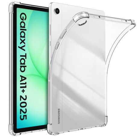 TiMOVO Coque Transparent pour Samsung Galaxy Tab A11+/A11 Plus 11 Pouces | Compatible avec les modèles SM-X230/X236/X238, Protec