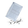 Asgens Étui Transparent pour Samsung Galaxy Tab S10FE+ 13,1" (2025) (SM-X620/X626) avec Porte-Crayon/Béquille, TPU Souple avec C