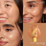 NYX PM Buttermelt Glaze Fond de Teint SPF30 Cashew Butta 30ml | 93% ingrédients soin, Niacinamide beurre karité mangue, Formule 