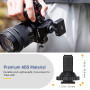 JJC Adaptateur à vis pour sabot froid pour appareil photo DJI Mic 1 - Sabot de flash monté avec filetage de trépied 1/4-20