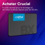 Crucial BX500 SATA SSD 2To, SSD 2.5" Interne, jusqu'à 540MB/s, Compatible avec Ordinateur Portable et de Bureau (PC), 3D NAND, A