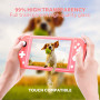 GeeRic Étuis Compatible pour Switch Lite 2019, Protection Housse + Coque Transparente + Protection écran Compatible pour Switch 