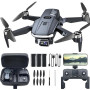 Drone GPS avec caméra 4K UHD pour adultes, 90 min de vol longue durée, moteur brushless, résistance au vent, suivi auto, retour