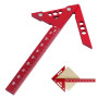 YIHAOH Traceur de Centre, Angle de Centrage en Aluminium, Centre Finder Jauge de Ligne Mesure de Précision, Marqueur Industriel,