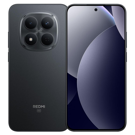 Xiaomi Smartphone Redmi Note 15 Pro 5G NFC,12+ 512 Go, Noir, IP68, écran AMOLED, Android 15, Appareil Photo 200 MP, 120 Hz, Batt