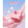 Appareil Photo Enfant Instantané Rose: HODDRCCN 1080P Appareil Photo Instantané - Carte 32GB - Jouet Cadeau pour Filles Garçons