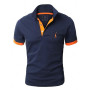 GLESTORE Polo Homme Manche Courte Coton Golf Tennis Sport Casual Vetement