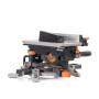 Evolution Power Tools R210MTS-G2 Scie à onglet/scie de table convertible, coupe multi-matériau, angle de biseau -47° & d'onglet