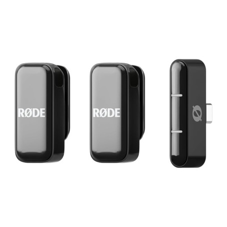 RØDE Wireless Micro - Microphone sans Fil Compact, Deux micros avec étui de Charge pour la création de Contenu sur Smartphone - 