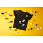 Pébéo 295046 Setacolor Opaque 1 Flacon Rouge Passion Moiré 45 ML