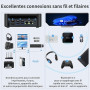 DreamQuest Mini PC Ryzen 5 7430U 16 Go RAM 512 Go SSD Windows 11 Pro | Ordinateur de Bureau Compact avec Radeon Vega 7 WiFi 6 Bl