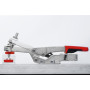 Bessey STC-IHH25 STC-IHH Pince à bascule plaque de base horizontale, argent/Rouge, 35mm