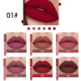 6 Couleurs Set Rouge à Lèvres Liquide Mat, mat rouge à lèvres nude ensemble velouté longue durée antiadhésif tasse, cadeau de ro