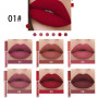 6 Couleurs Set Rouge à Lèvres Liquide Mat, mat rouge à lèvres nude ensemble velouté longue durée antiadhésif tasse, cadeau de ro