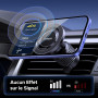 UGREEN Support Téléphone Voiture Magnétique pour MagSafe | Porte Smartphone Voiture Rotatif à 360°avec Crochet Magnétique en Mét