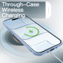 JETech Coque Mate pour iPhone Air, Bleu Ciel | Protection de Qualité Militaire, Dos Mat Givré, Finition Anti-Traces de Doigts, É