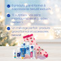 Calendrier de l'Avent NIVEA 12 jours pour ado, 12 surprises | 8 Produits de Soin & 4 Accessoires, Soins Visage, Lèvres et Hydrat