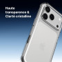 RhinoShield Coque Clear pour iPhone 17 Pro | Résistant au jaunissement, transparent, haute clarté, antichoc, dépasse les normes 