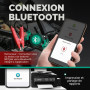 LAUNCH BST360 Testeur de Batterie Voiture 12V | 100-2000 CCA Bluetooth Outil Analyseur de Batterie Auto, Tests de Santé de Charg