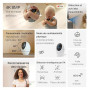 Tapo 4K Camera Interieur WiFi 360° Reconnaissance IA Faciale Intégrée,C260 | Mode confidentialité physique,Zoom 18x,Suivi de mou