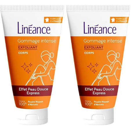 Linéance Gommage Corps Intense, 100% d'Origine Naturelle, 150ml (Lot de 2)