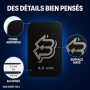 Bauer United Lot de 2 plaques métalliques autocollantes pour aimants 0,3 mm | Plaquettes métalliques extra plates pour supports
