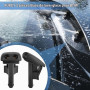 XUKEY Buse de Lave-Glace 61601384859, Pack de 2 Buses d'Essuie-Glace pour BMW, Buse de Pulvérisation Avant de Voiture Buse de La