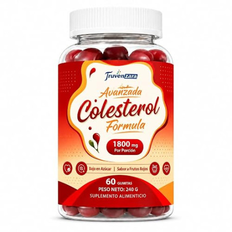 Cholestérol Complément Alimentaire avec Phytostérols et Stérols Végétaux | 1800 mg par Gomme, Maintien d’un Taux de Cholestérol