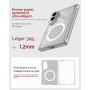 Miimall Coque Transparente pour Samsung Galaxy Z Fold 8, Légère et Fine | [sans Verre][Compatible avec Mag-Safe][Cache-Charnière